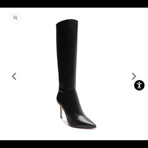 Schutz Mikki Up Boot (Size 7.5; Black)